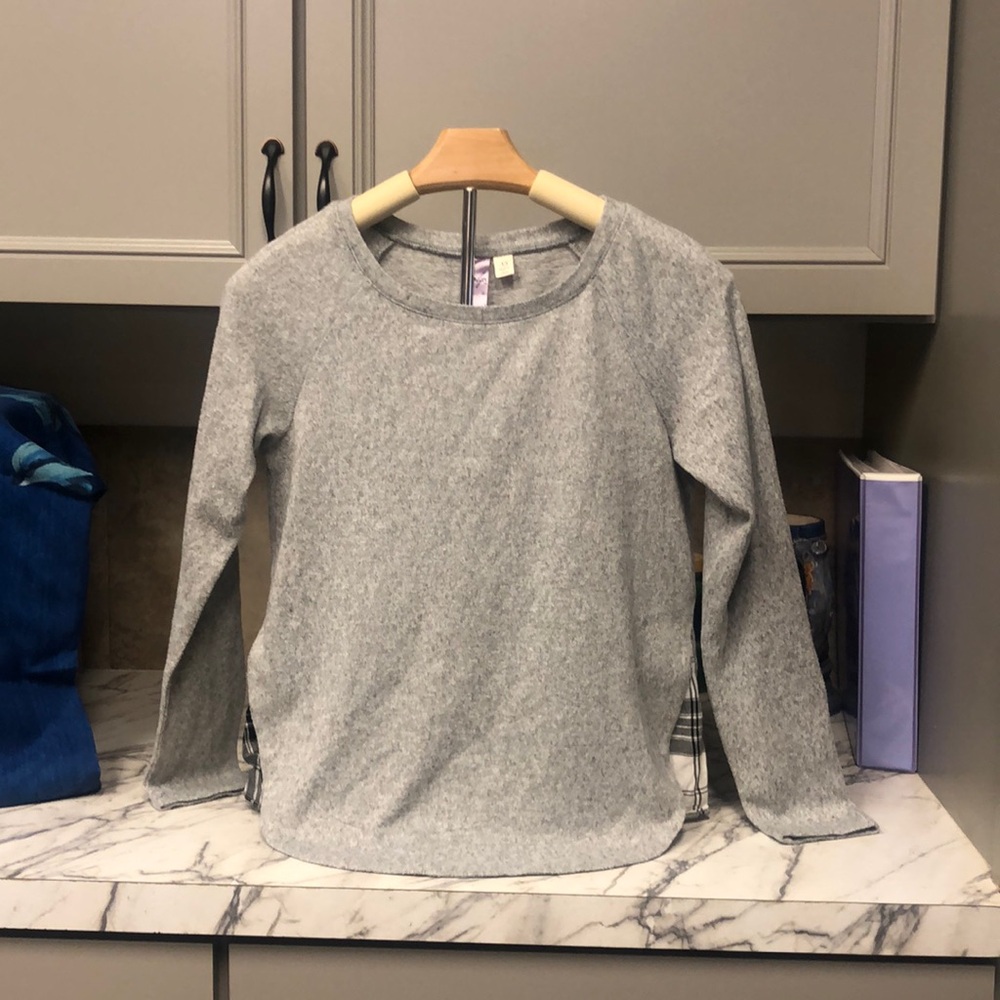Alya XS women’s woven grey top
